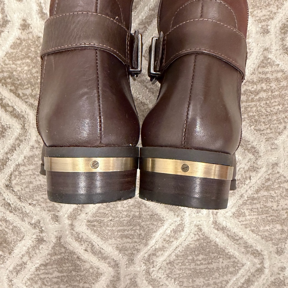 Vince Camuto Brown Panyma Riding Boots/Women/ Size 7.5/ Like New - Picture 12 of 13